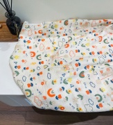 Khăn mặt muslin, khăn tắm muslin họa tiết xinh xắn cho bé giá rẻ